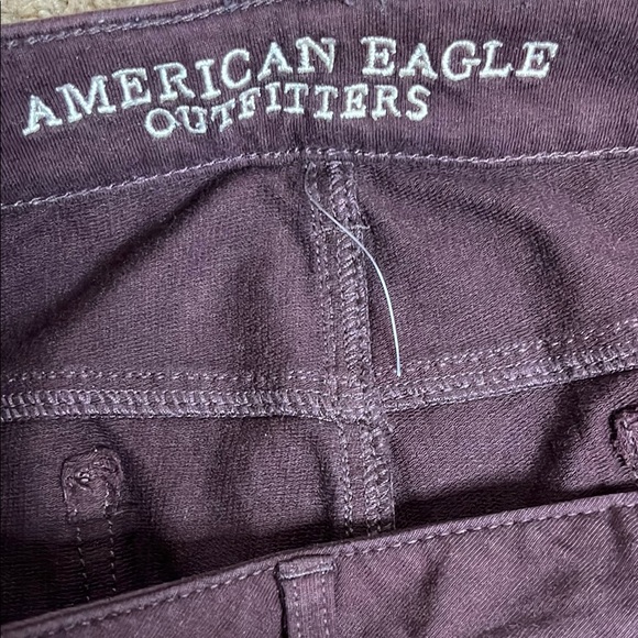 American Eagle Outfitters Deep Purple Pants - Picture 3 of 6